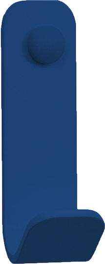 Pam & Co Кука Баня Единично с винтове ​5x13см Matt Navy Blue
