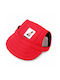 Animal Red Dog Hat 34cm
