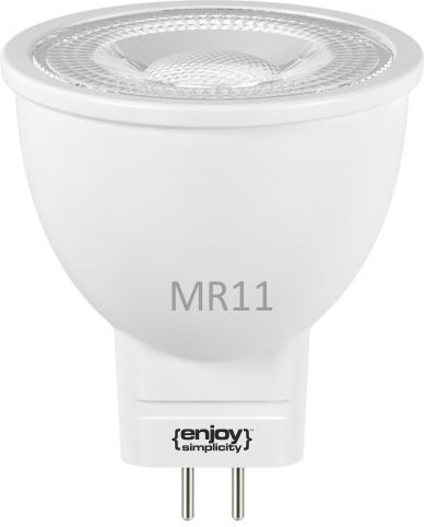 Elvhx LED Bulb 4W for Socket GU4 and Shape MR11 Warm White 300lm