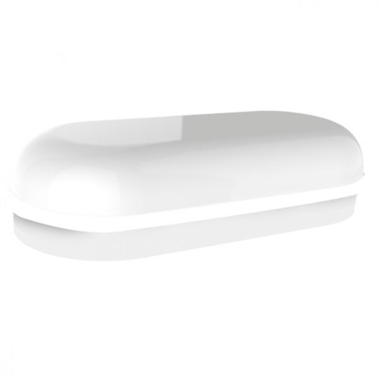 Elvhx Επιτοίχια Χελώνα Εξωτερική LED IP65 13W με Θερμό Λευκό Φως