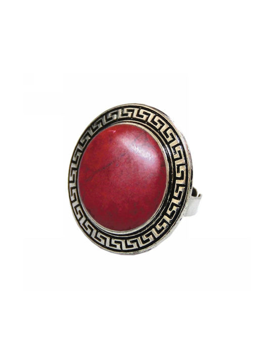 Women's Silver Ring with Stone