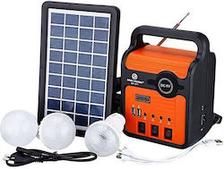 Autonomous Solar Lighting System with Radio , Speaker , Light System & Charger EP-371BT