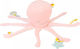 Saro Fabric Octopus Baby Activity Toy