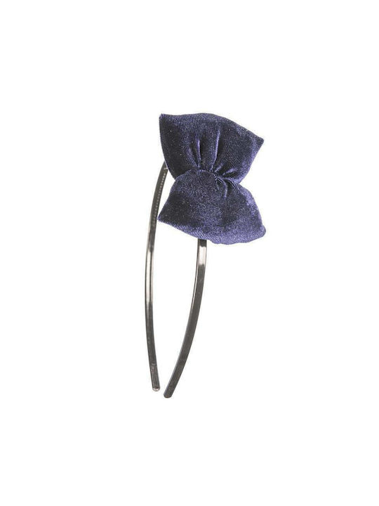 Mom & Dad Blue Kids Headband with Bow