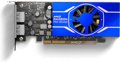 AMD Radeon Pro W6400 4GB GDDR6 Placă Grafică