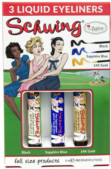 theBalm Schwing Holiday Trio Liquid Eye Liner 5.1ml