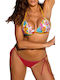 Set Bikini Τριγωνάκι Push Up Floral