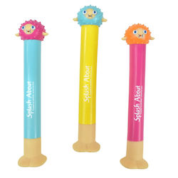 Splash About Latex Puffer Fish Играчка за Басейн Гмуркайки 3 броя