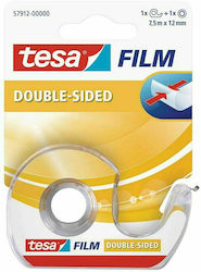 Tesa Desktop-Klebebandabroller 12mm x 7.5m 1Stück Transparent