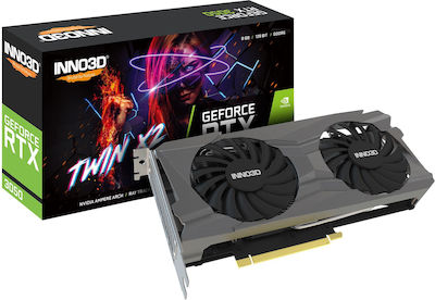 Inno 3D GeForce RTX 3050 8GB GDDR6 Twin X2 Card Grafic