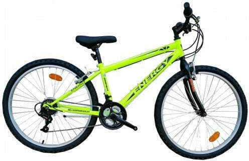 Energy Sniper 24" Kinder Fahrrad Mountainbike 18 Gänge (2021) Fluo Gelb
