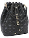 La tour Eiffel Women's Pouch Shoulder Black