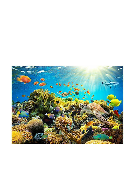 Self-adhesive Wall Mural Underwater Land 343x245cm