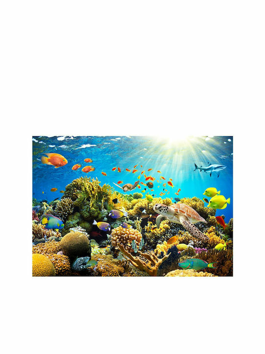 Fototapet de Perete 250x175cm Underwater Land Tesatura