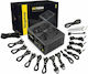 Segotep GM1000W Schwarz 1000W Vollständig modulares Netzteil 80 Plus Gold