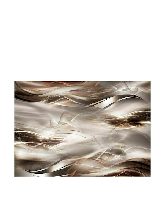 Self-adhesive Wall Mural Umber Waves 196x140cm