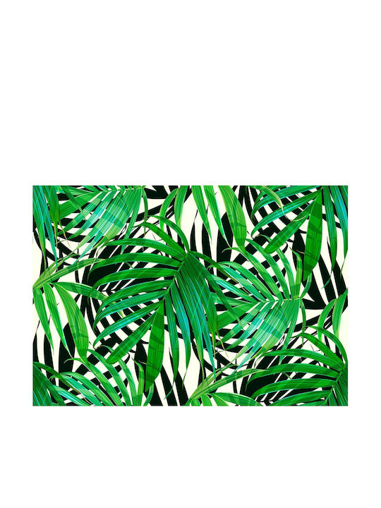 Autocolantă Fototapet de Perete 196x140cm Tropical Leaves