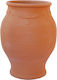 Ceramart Πιθάρι Πήλινο Καφέ 43x43x57εκ.