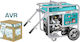 Total 12,000W Professional Generator Gasoline F...