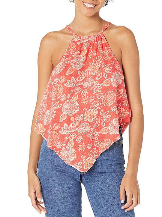 Top Free People Daisy Tank OB1472621-STRAWBERRY COMBO Women's Top Free People Daisy Tank OB1472621-STRAWBERRY COMBO