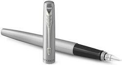 Parker Writing Pen Medium Silver