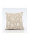 Eurolamp Christmas Decorative Pillow Square Beige 40x40cm