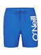 Men's Swimwear Shorts Blue with Patterns