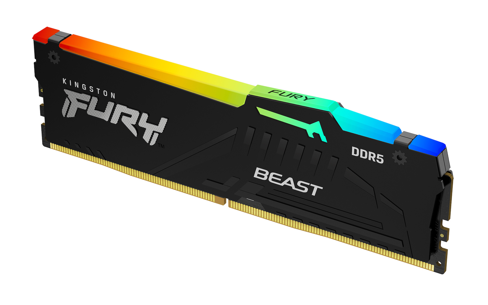 Kingston Fury Beast RGB DDR5 με Module 1x32GB και Ταχύτητα 5200 για Desktop