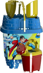 Dema-Stil Batman Superman Beach Bucket Set with Accessories