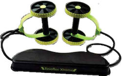 Newest 2204187 Abdominal Trainer Green with Resistance Bands