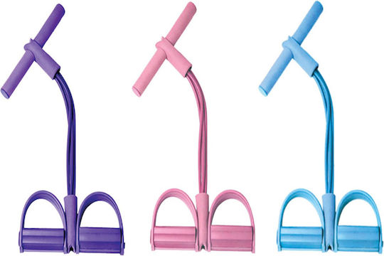 Newest 2204187PNK Abdominal Trainer Pink with Resistance Bands