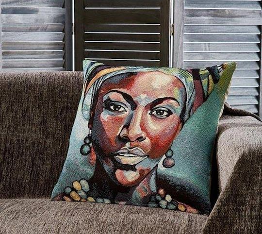 Whitegg Decorative Pillow Case D0117-4 Multicolour 40x40cm
