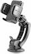Forcell Chrome Car Mobile Mount with Adjustable Hooks Black