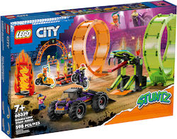 LEGO City Double Loop Stunt Arena for 7+ Years 598 Pieces