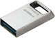 Kingston DataTraveler Micro Gen2 256GB USB 3.2 Stick Ασημί