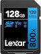 Lexar Professional Blue Series SDXC 128GB Clasa 10 U3 V30 UHS-I