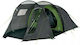 High Peak Ancona 5.0 Campingzelt Tunnel Gray mit Doppeltuch 4 Jahreszeiten für 5 Personen 300x210x185cm