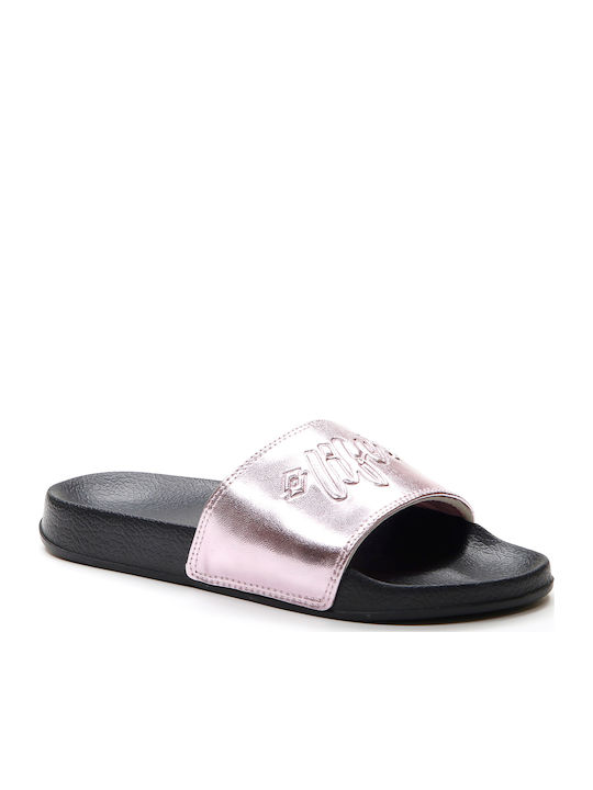 Lotto Gaya Slides σε Ροζ Χρυσό Χρώμα