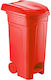 Viosarp Plastic Wheeled Waste Bin 80lt with Ped...