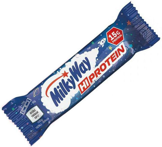 Mars Milky Way Hi Protein Μπάρα με 15gr Πρωτεΐνης & Γεύση Σοκολάτα 50gr