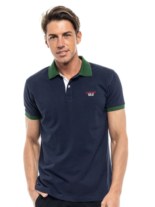 Splendid Polo T-Shirt Marineblau Herrenblusen