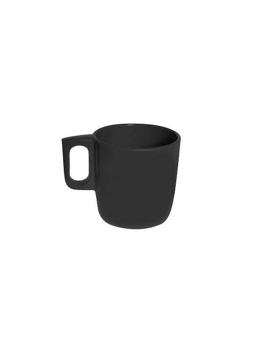 Evivak Plastic Cup Black 300ml