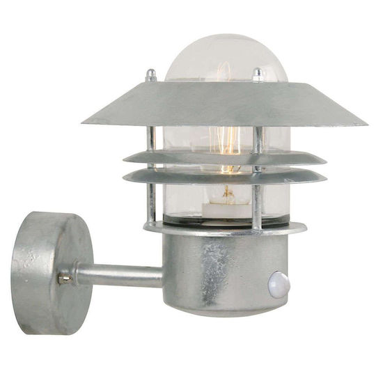 Nordlux Blokhus Lumină de exterior cu abajur montată pe perete E27 IP54 25x23εκ.