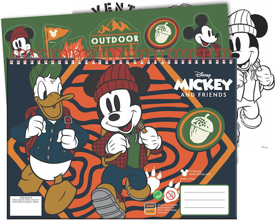Gim Zeichenblöck Mickey C4 (22,9 x 32,4 cm)