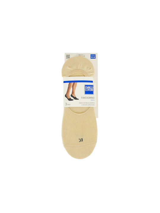 3 Paar Herrensocken aus Baumwolle EC beige