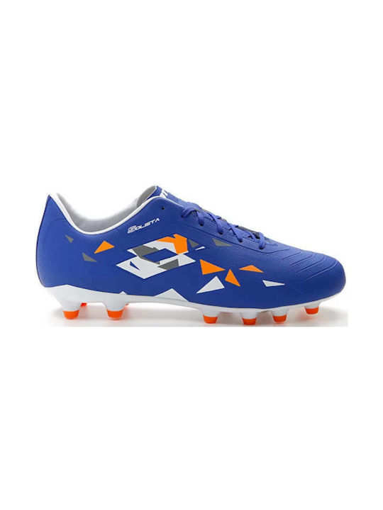 Lotto Solista 700 V FG Χαμηλά Ποδοσφαιρικά Παπούτσια με Σχάρα Μπλε