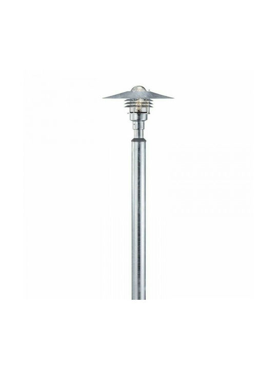 Nordlux Vejers 2M Outdoor Floor Lamp Beitrag for E27 Bulb Silber