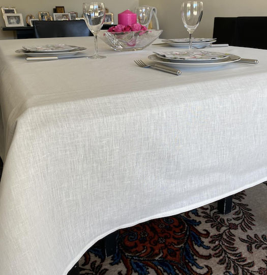 Palatex Față de masă All Linen Ivory 150x190cm