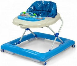 Milly Mally Airplane Baby Walker with Music Blue