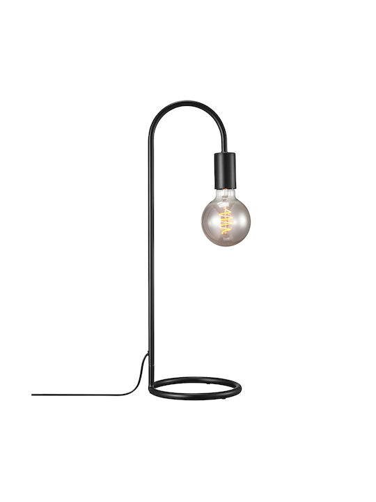 Nordlux Paco Tisch Dekorative Lampe mit Fassung für Lampe E27 Schwarz